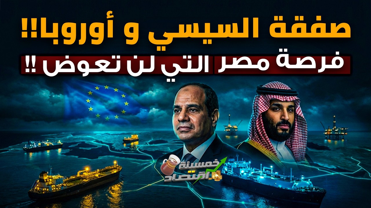 اتفاق السيسي وأوروبا.. فرصة مصر التي لن تُعوض..كواليس صفقة القرن اللوجستية !!