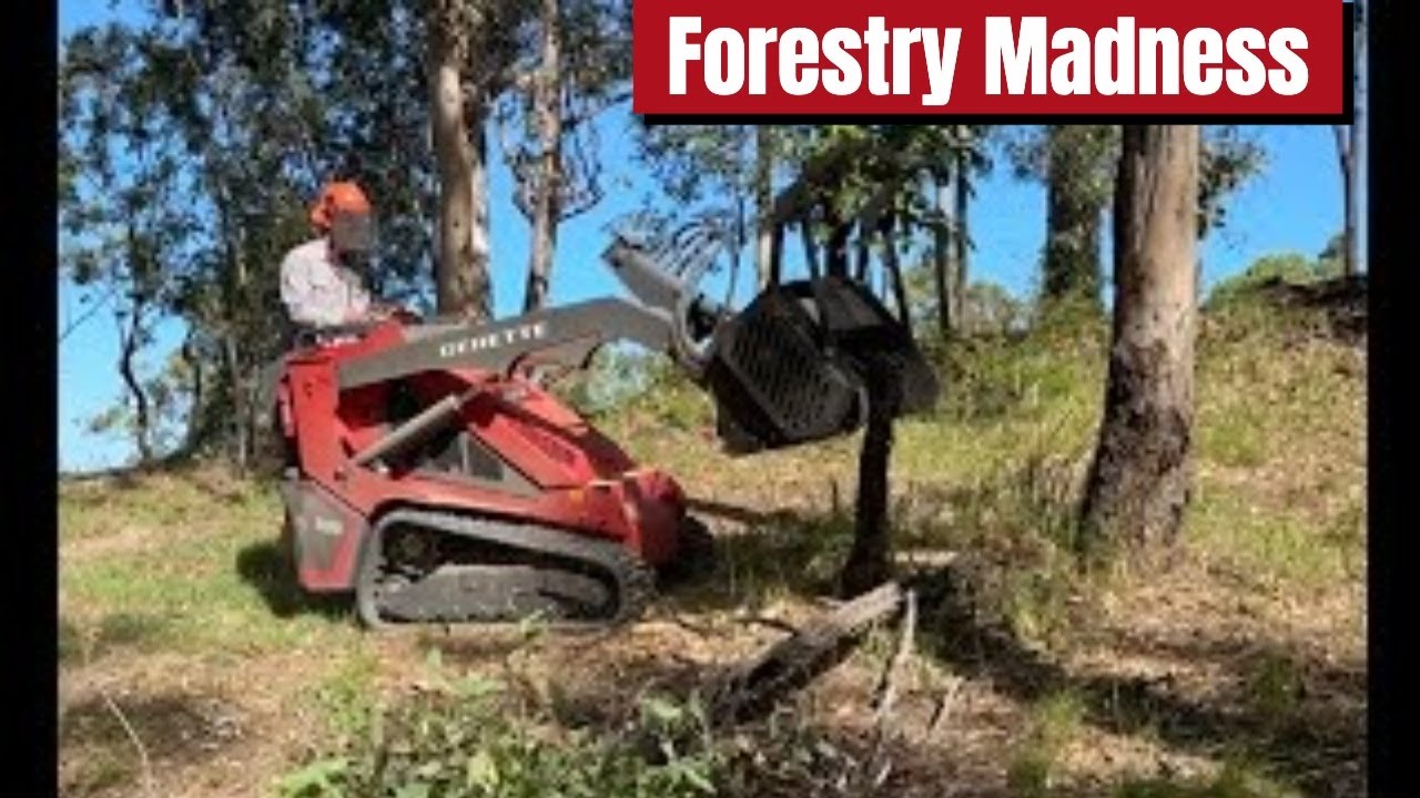 Derette XC1100 Forestry Mulcher: First Run in the Bush