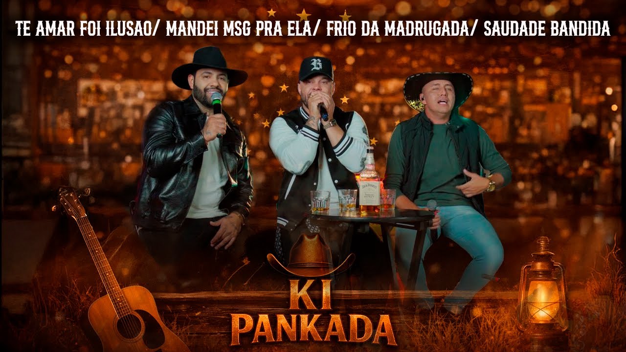 KI PANKADA -  Te amar foi ilusão/ mandei msg pra ela/ frio da madrugada/ saudade bandida