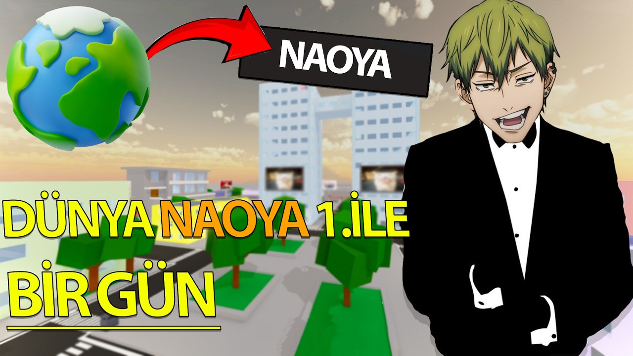 NAOYA DÜNYA BİRİNCİSİ İLE 1 GÜN?! ROBLOX JUJUTSU SHENİNGANS #DÜNYABİRİNCİSİ1
