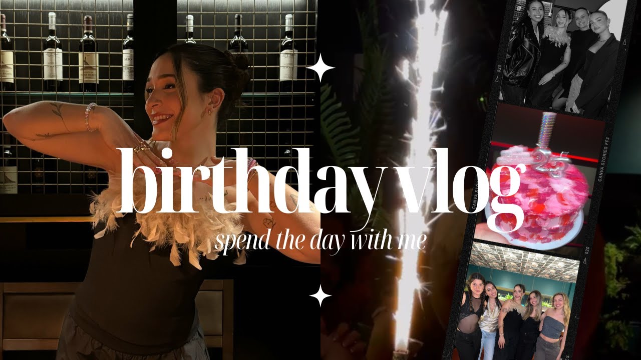 23 coisas que aprendi em 23 anos |  vlog do meu aniversário