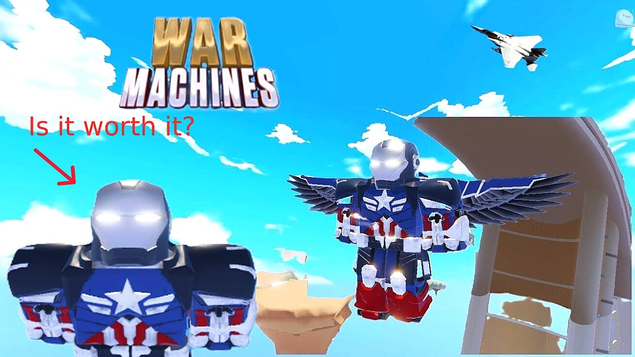 Использование MK Eagle в игре War Machines Roblox!