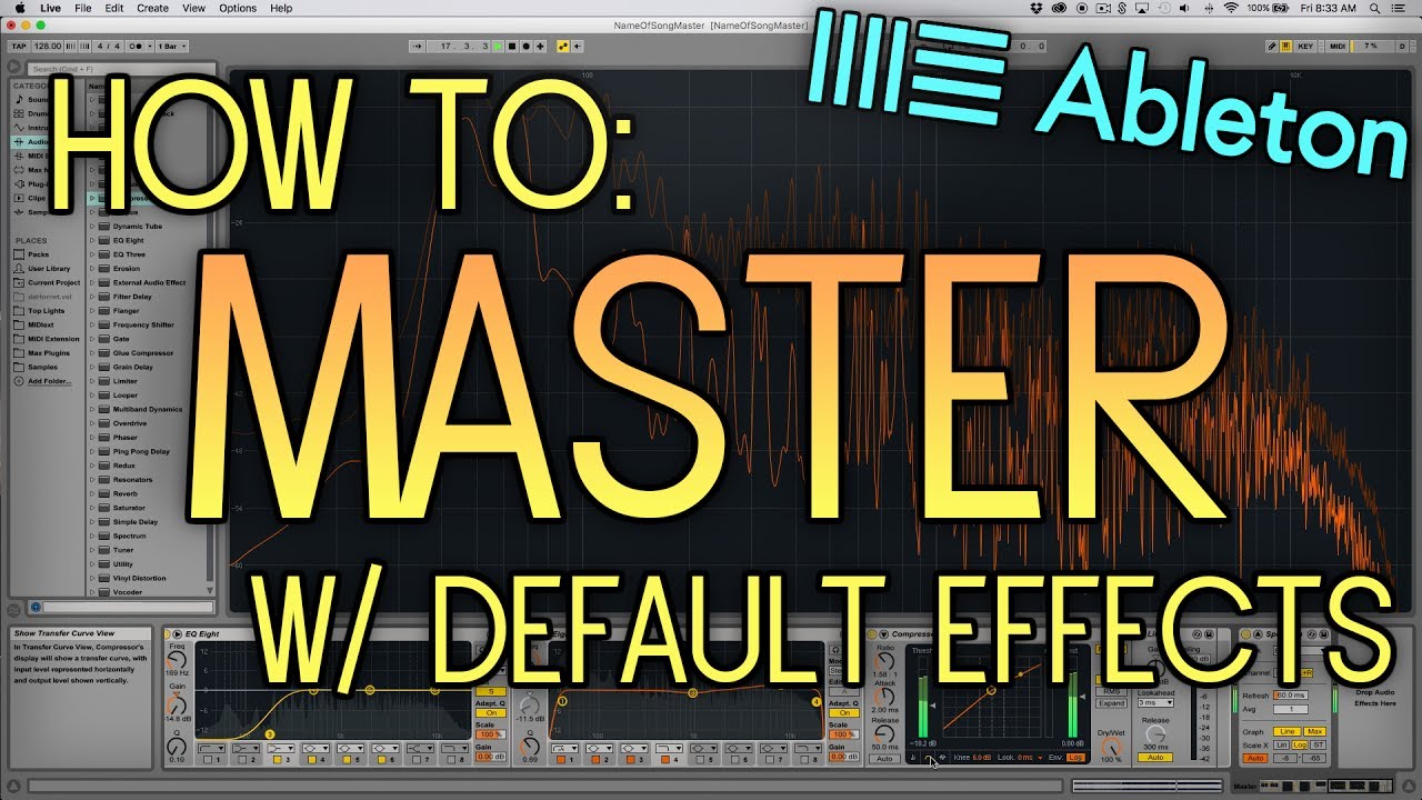 How to Master a Song using Default Ableton Audio Effects (No Third Party Plugins/VST's)