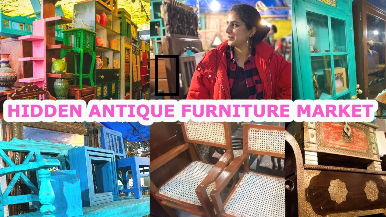 GO TO THIS HIDDEN  MARKET FOR CHEAP VINTAGE HOME DECOR & FURNITURE | BETTER THAN BANJARA MARKET