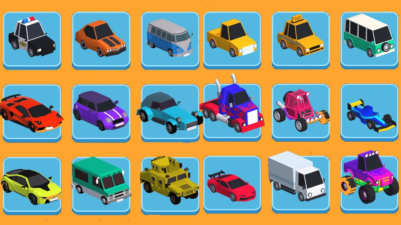 Traffic Run! All Cars unlocked gameplay part - 01