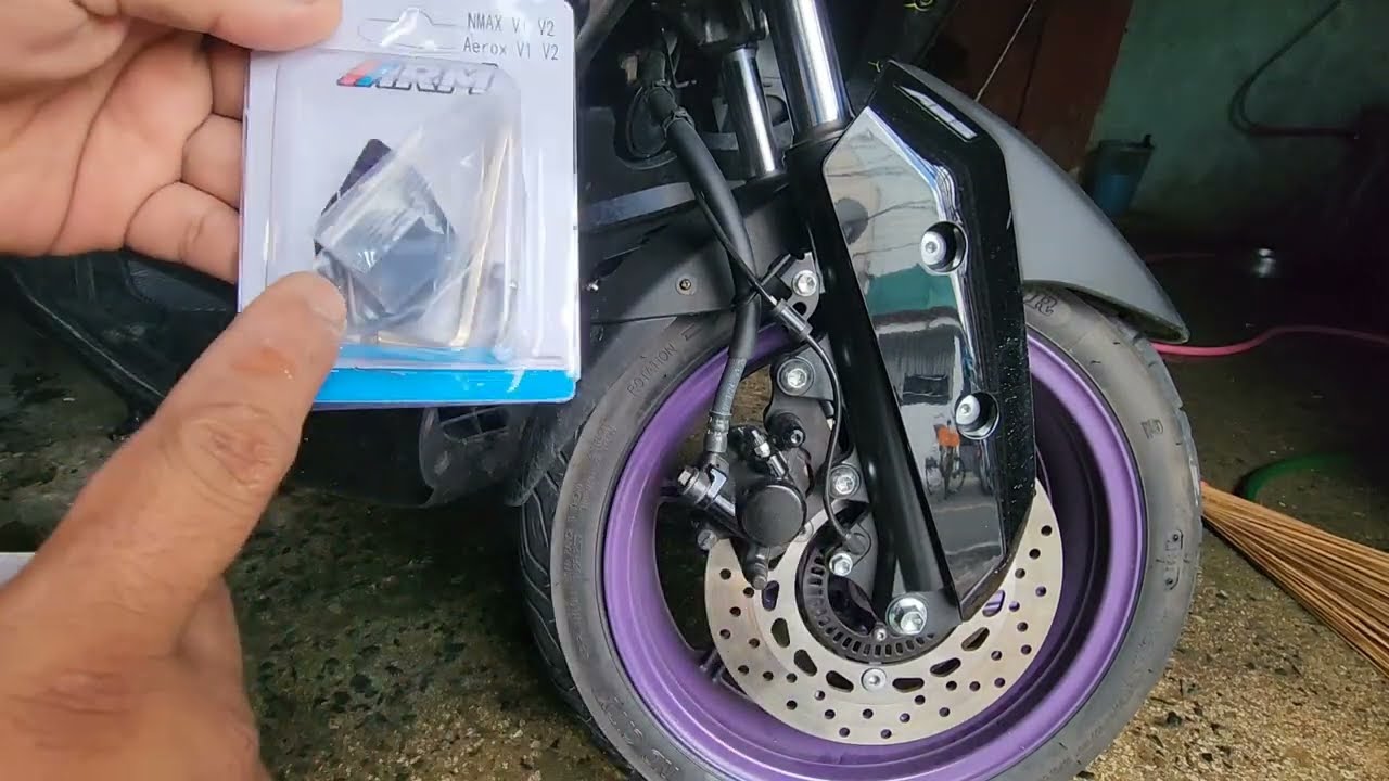 Installing ARM radiator cap and speed sensor on nmax v3 turbo techmax