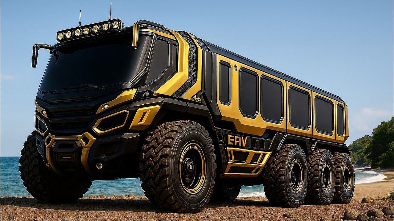 2026 Apocalypse Luxury Motorhome | Futuristic Armored Survival RV