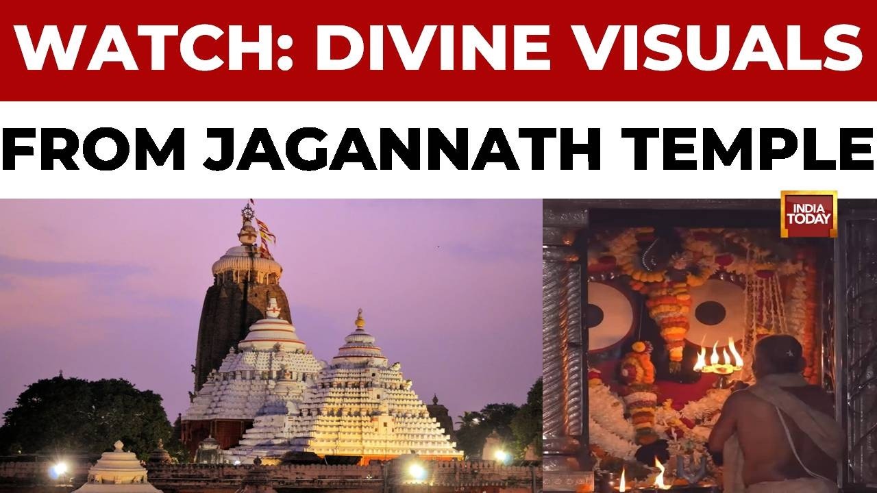 Morning Aarti Performed at Shree Jagannatha Temple in Puri, Devotees Gather in Large Numbers