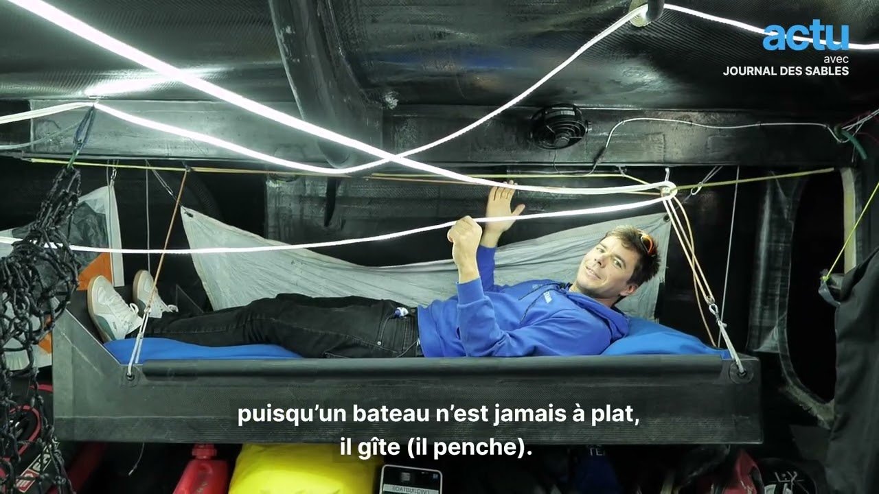 Vendée Globe : la vie à bord d'un bateau de course