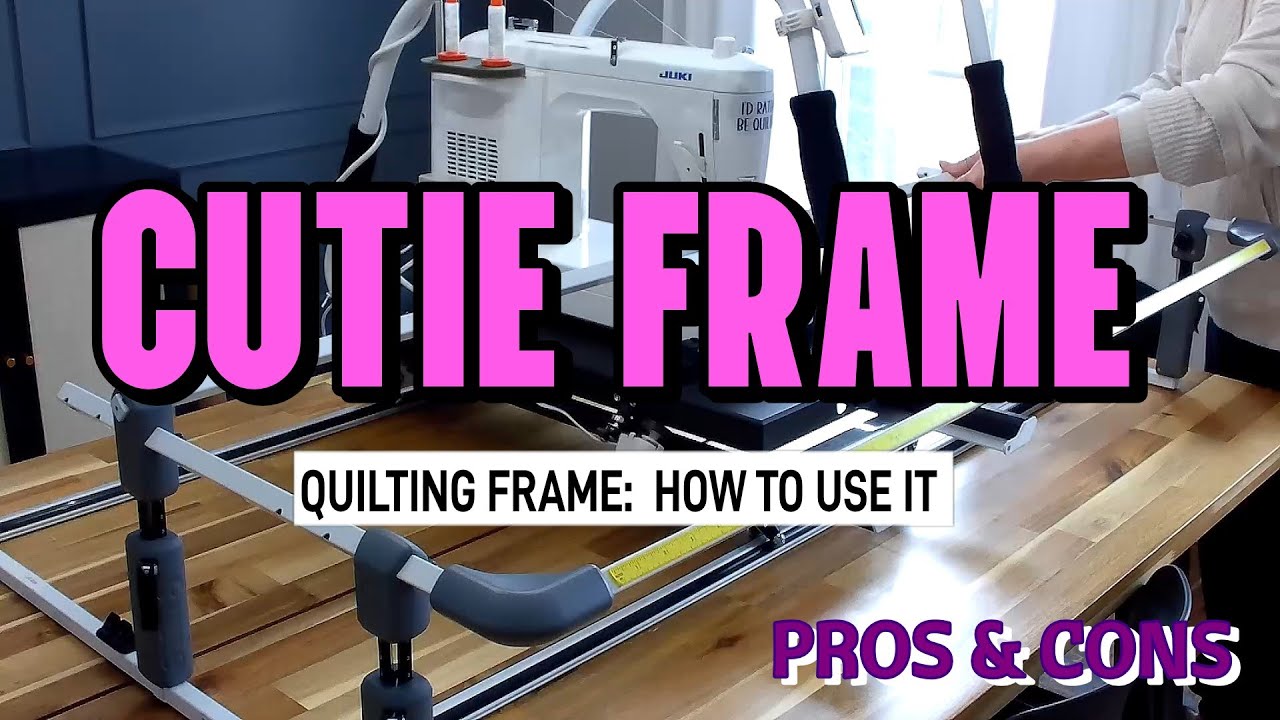 Affordable & Easy Cutie Quilting Frame ♥️😊👍