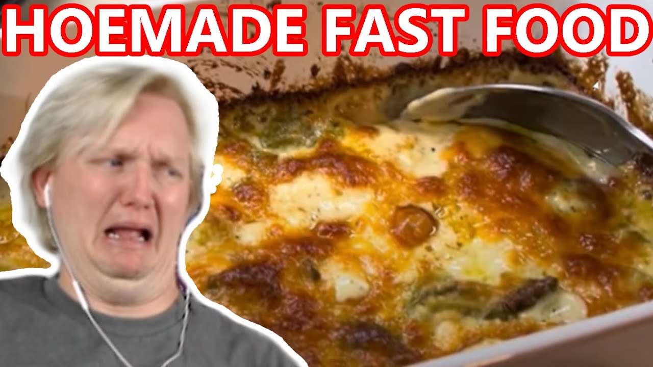 REACTING TO TABITHA MAKING HOEMADE FAST FOOD