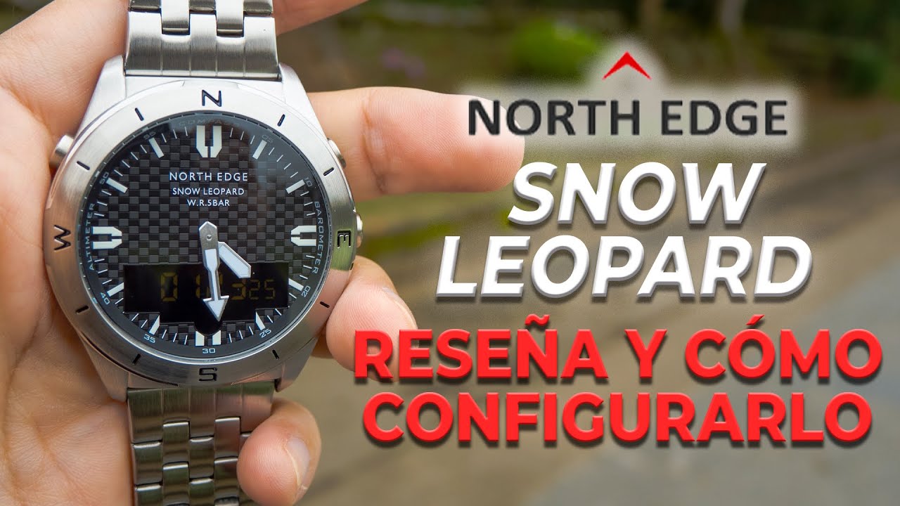 NORTH EDGE SNOW LEOPARD REVIEW & CONFIGURACIÓN #aliexpress #aliexpresshaul #aliexpresswatch