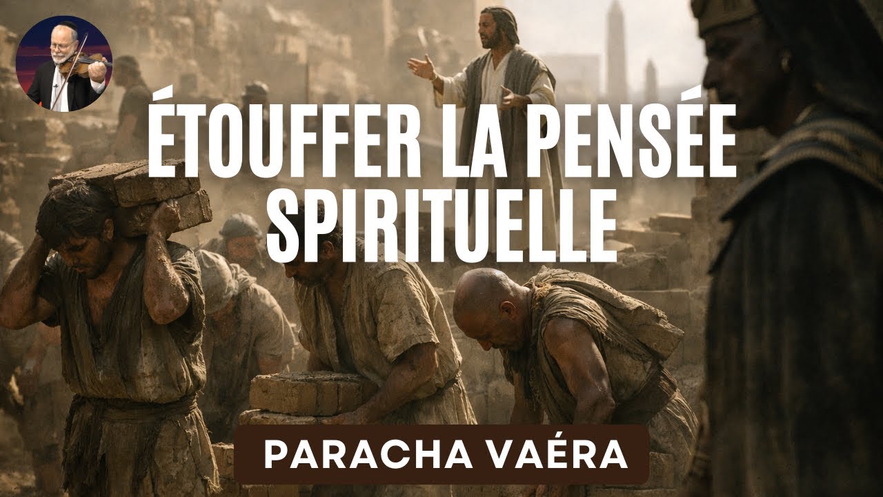 Le piège de Pharaon : étouffer la pensée spirituelle - PARACHA VAERA