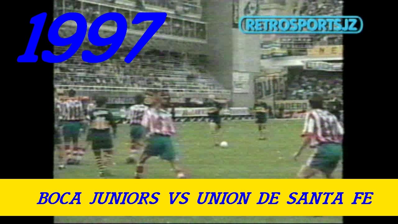 Boca Juniors vs Unión de Santa Fe - 1997 - Torneo de Apertura de Argentina - Ultima Jornada