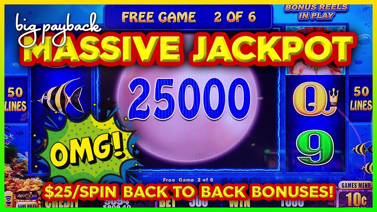 $25/Spin → BACK TO BACK BONUSES for GLORY on Lightning Link Slots! JACKPOT HANDPAY!
