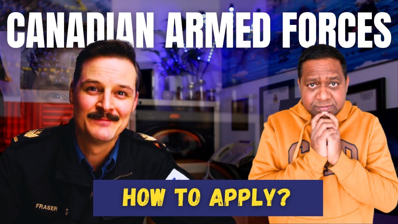 How to apply for Canadian Armed forces step by step