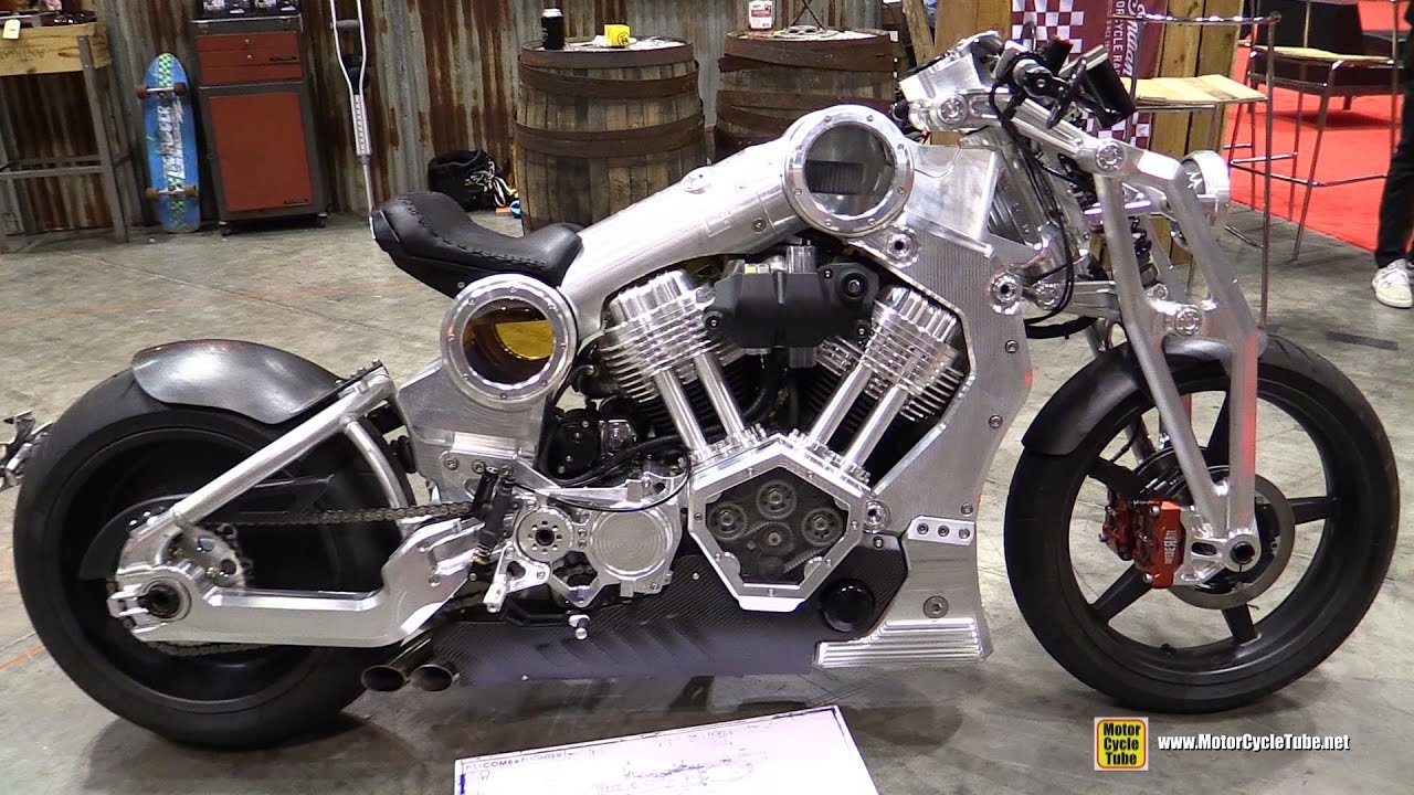 Confederate Motorcycles P51 Combat Motorcycle - Walkaround - 2016 AIMExpo Orlando