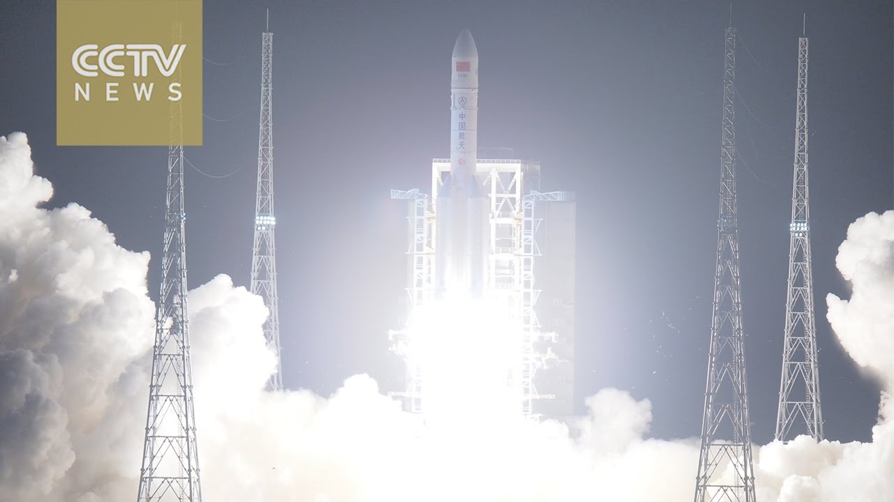 China successfully launches its largest carrier rocket Long March-5