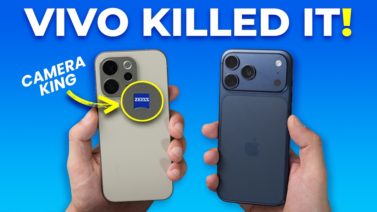 Can Vivo V70 Defeat The iPhone 17?... Let's Find Out