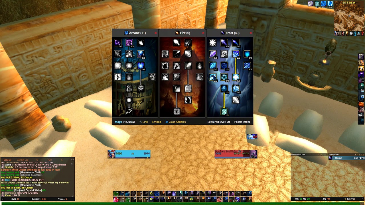 WoW Classic Mage: How to FAIL PROOF your ZF gold farm