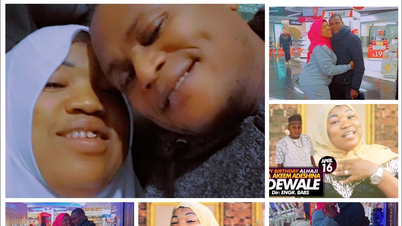 At last...meet Hajia Mujidat New Husband as her new found love celebrates new age