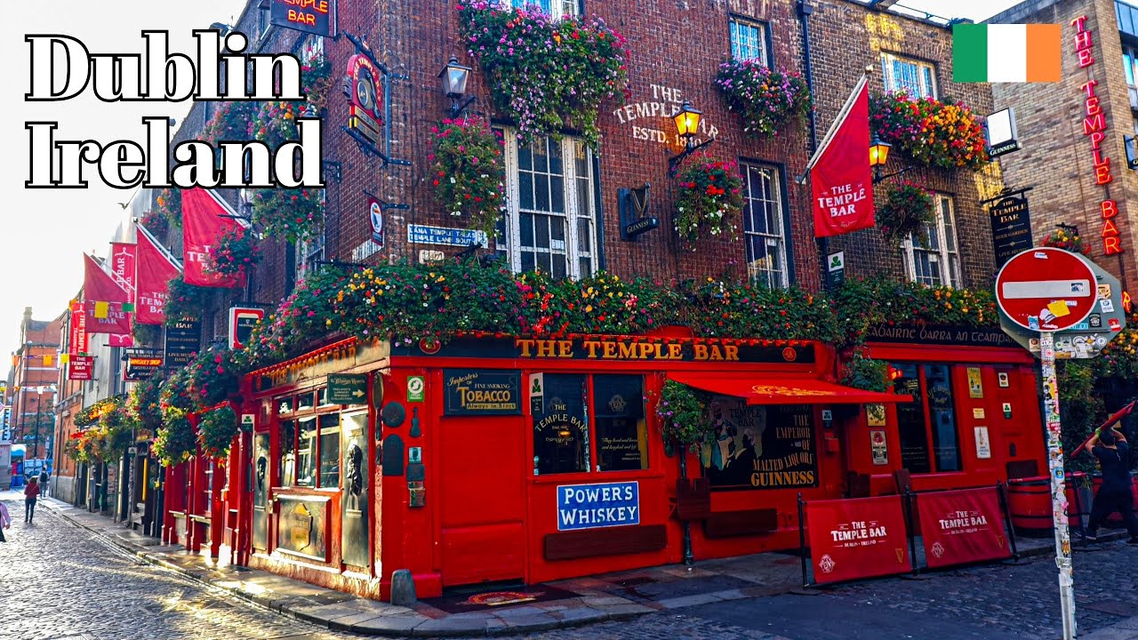 Walking in Dublin, Ireland 🇮🇪– A Walking Journey Through Timeless Streets