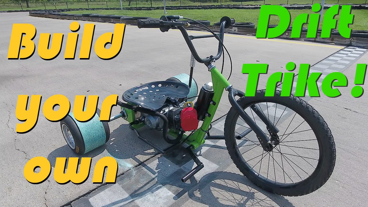 125cc 4-Speed Motorized Drift Trike Build