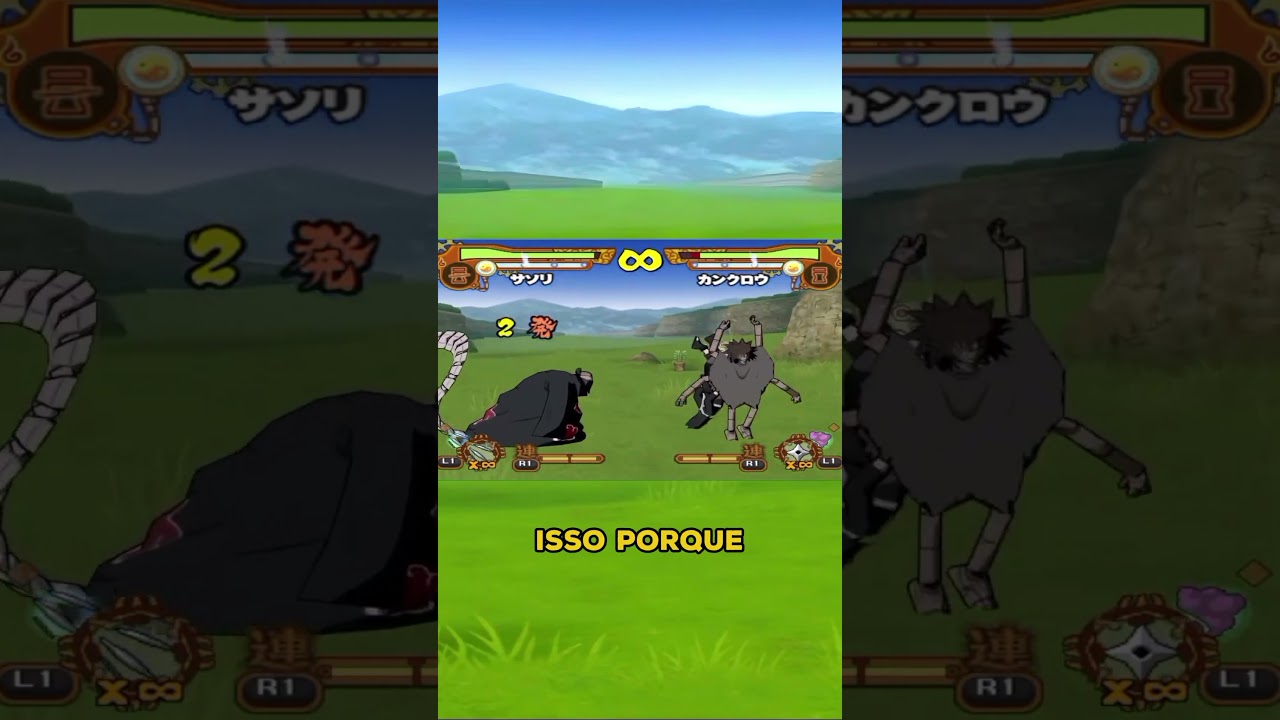 O personagem que foi banido dos torneios de Naruto ultimate ninja 5