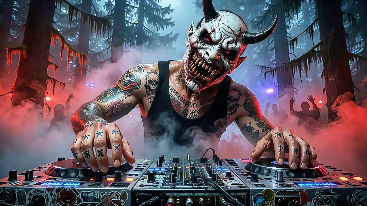 DARK & HARD TECHNO MIX 2026 👹 Forest Rave Set