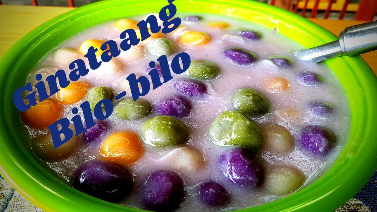 How To make Ginataang Bilo bilo