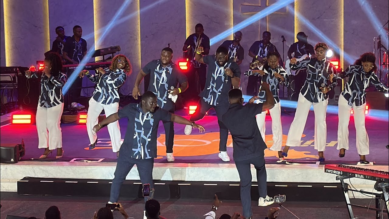 Team Eternity GHANA Shines at Kingdom World Tour with Maverick City x Kirk Franklin in Ghana