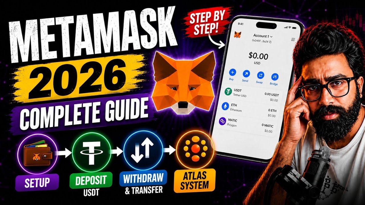 👉 MetaMask 2026: Setup, USDT Deposit, Withdraw & Atlas System