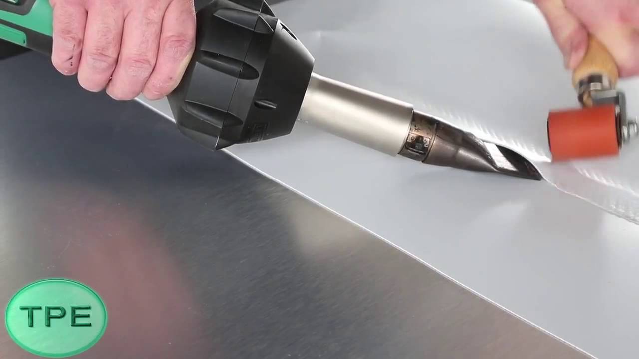 Welding at lower temperatures and machine welding with Spectraplan TPE membranes