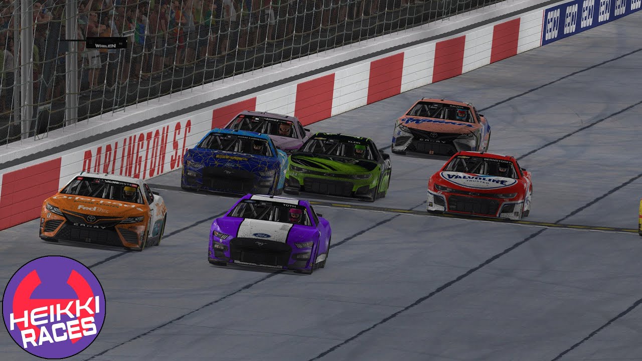 Domando a la bestia (iRacing / Darlington / NASCAR Cup Series)|| Heikki360ES