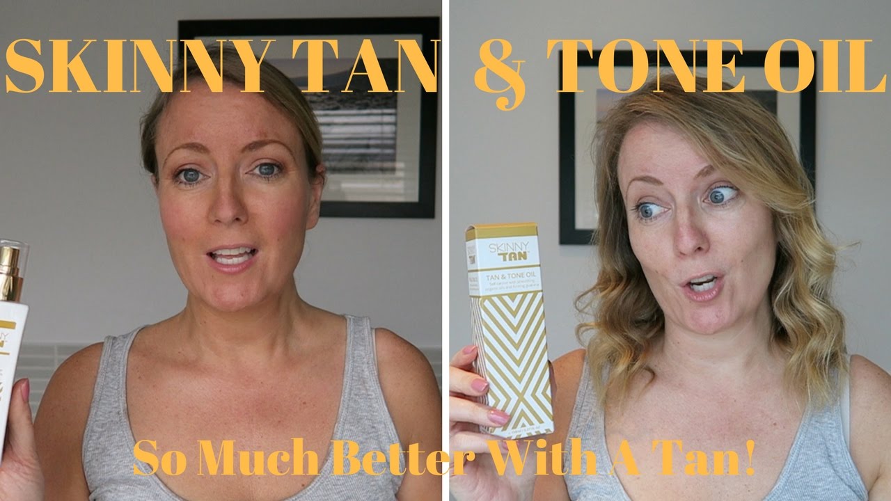 SKINNY TAN & TONE OIL | DEMO & REVIEW