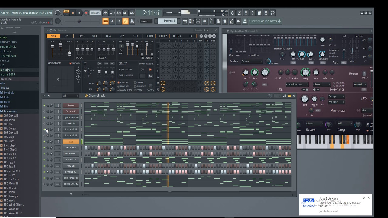 Dan Tshanda Tribute 1 Splash type beat FL STUDIO