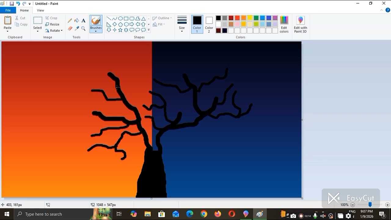 MS paint desine