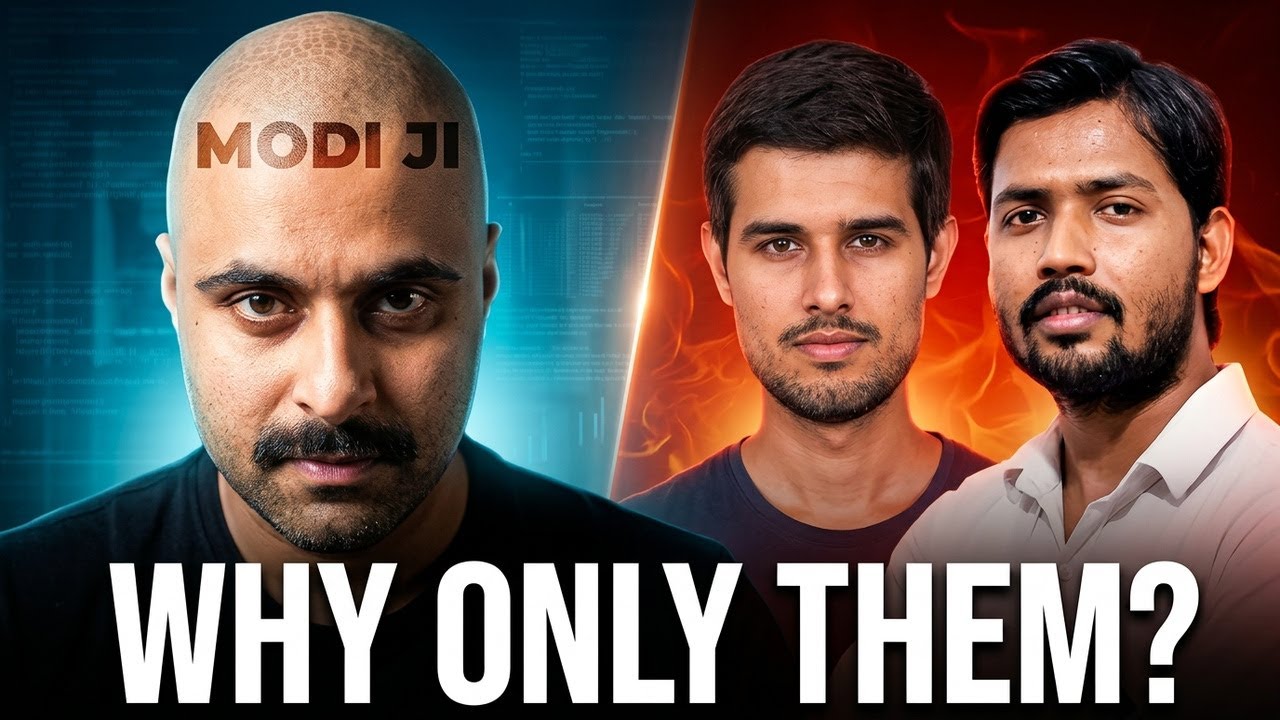 Why The Sham Sharma Show Only Targets Dhruv Rathee & Khan Sir
