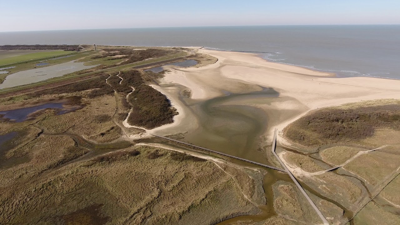Nieuwvliet, Radar Toren, Gemeente Sluis, Drone Video. 23-03-2020