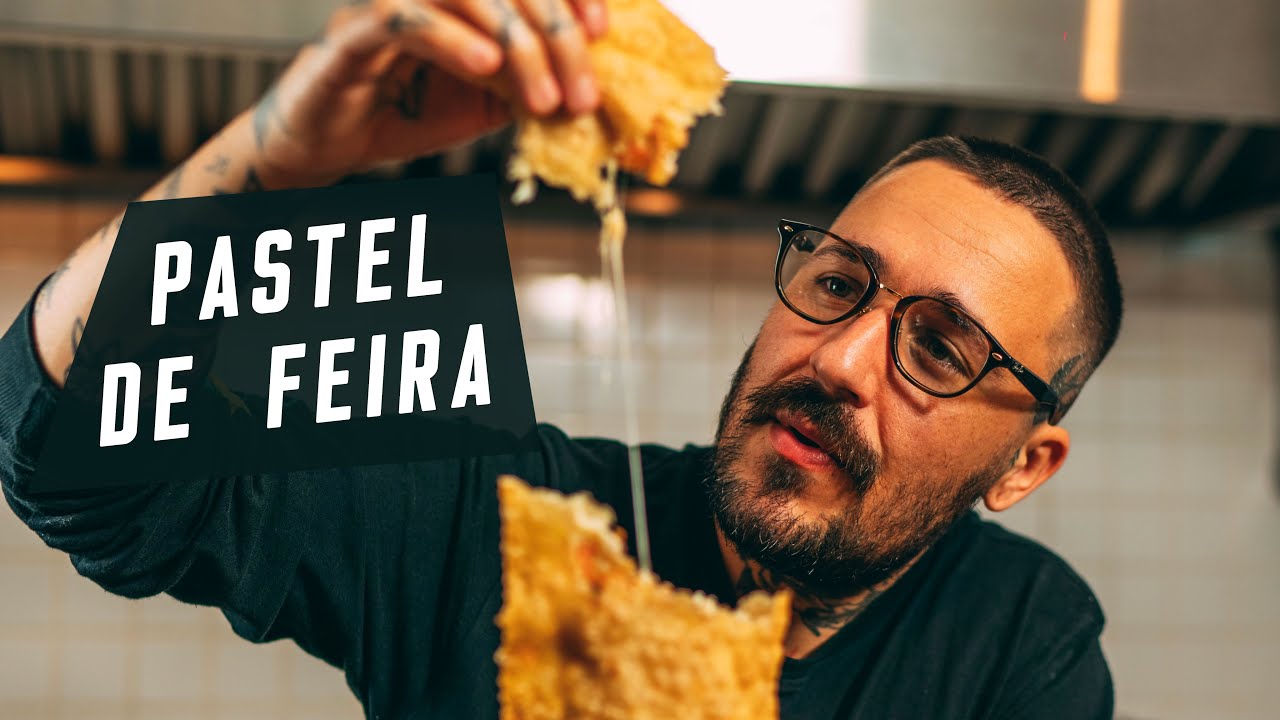 COMO FAZER O VERDADEIRO PASTEL DE FEIRA | FA&Ccedil;A EM CASA!