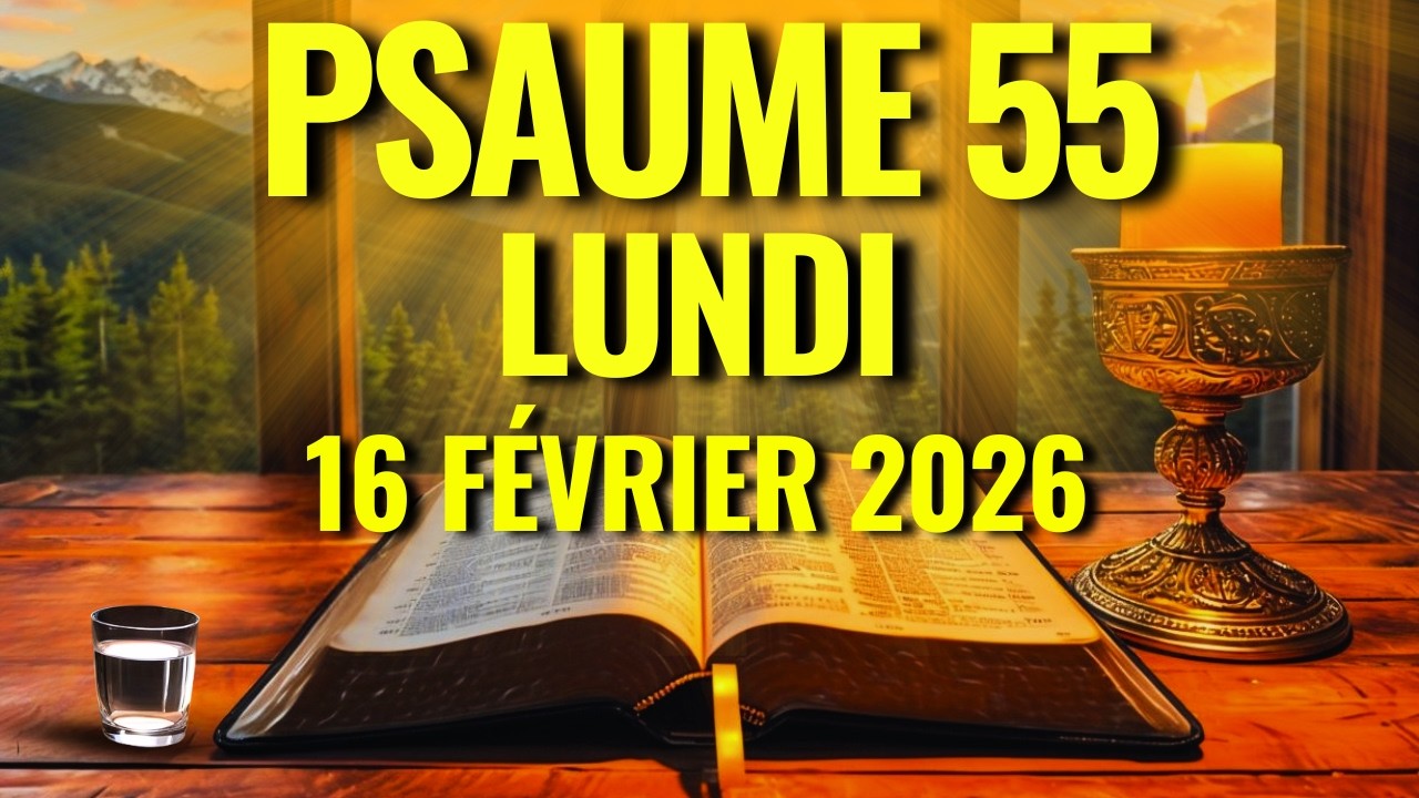 PRIÈRE DU MATIN – Dimanche 08 Février 2026 – Psaume 55 Pour la Protection, la Délivrance et Victoire