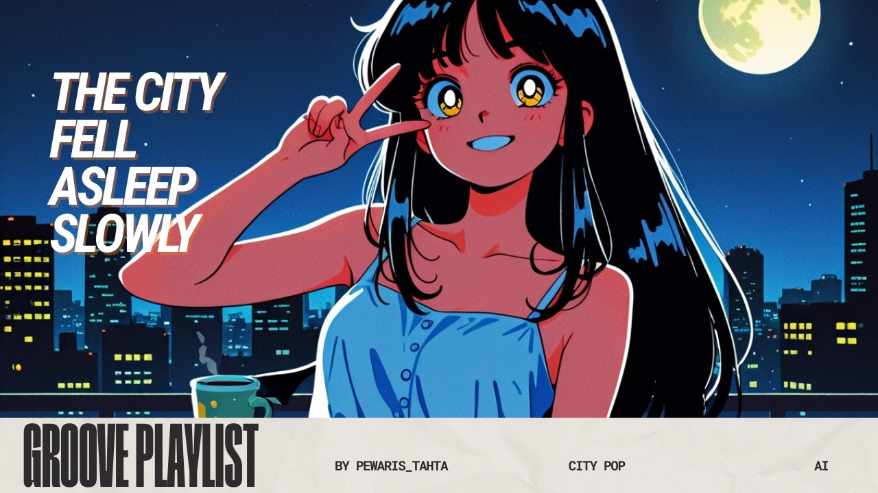 Dreamy Japanese Playlist | Chill Lofi & City Pop for Relaxing