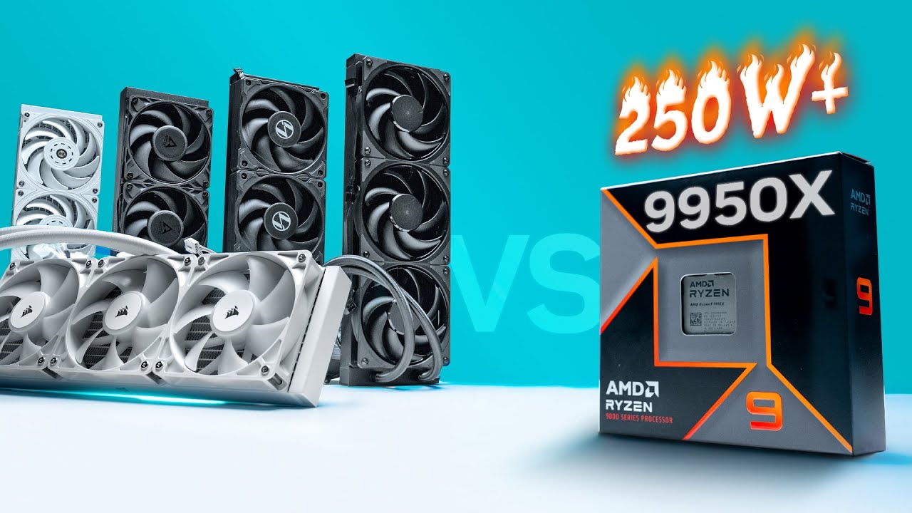 The Best 360mm AIO's vs our HOTTEST CPU!