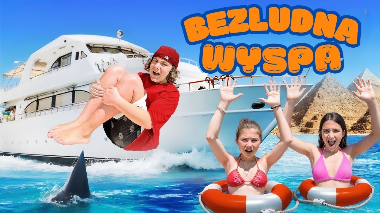Jesteśmy na bezludnej wyspie 🏝️ Kamil je SUROWE MIĘSO | Przygody rodziny Kikido