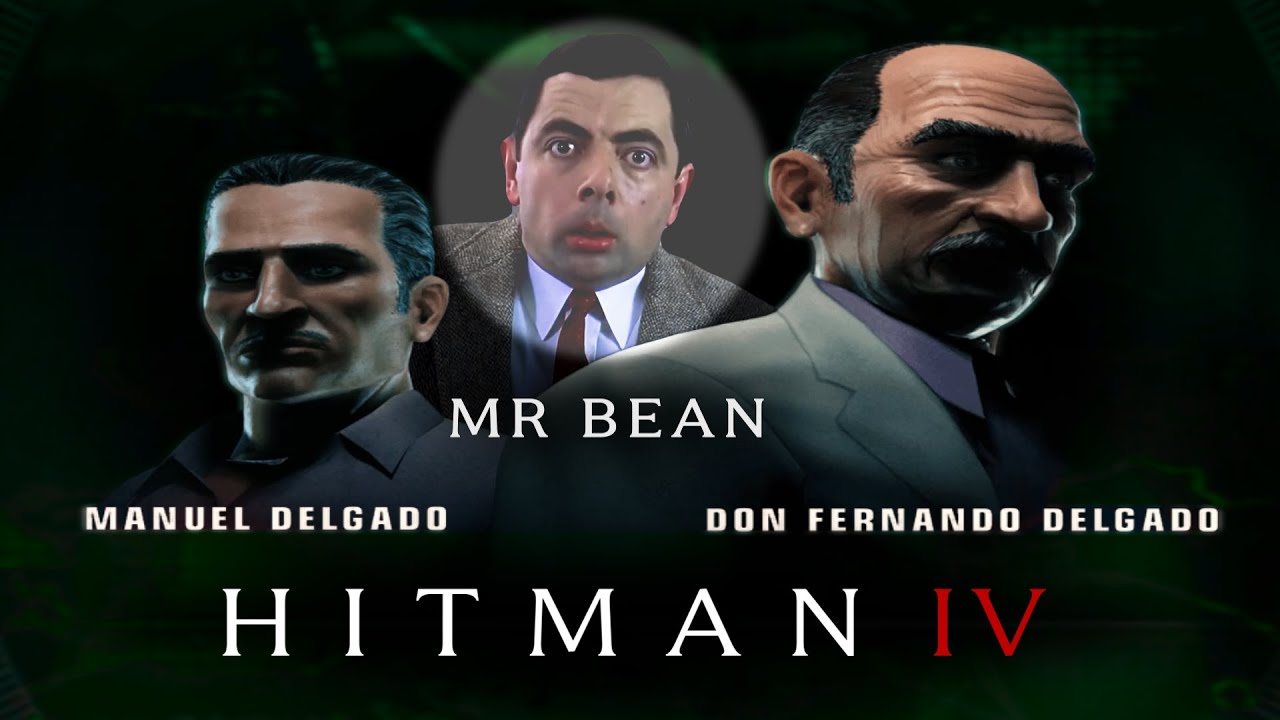 Мистер Бин в роли Агента 47 в Hitman Blood Money  "Урожайный год"