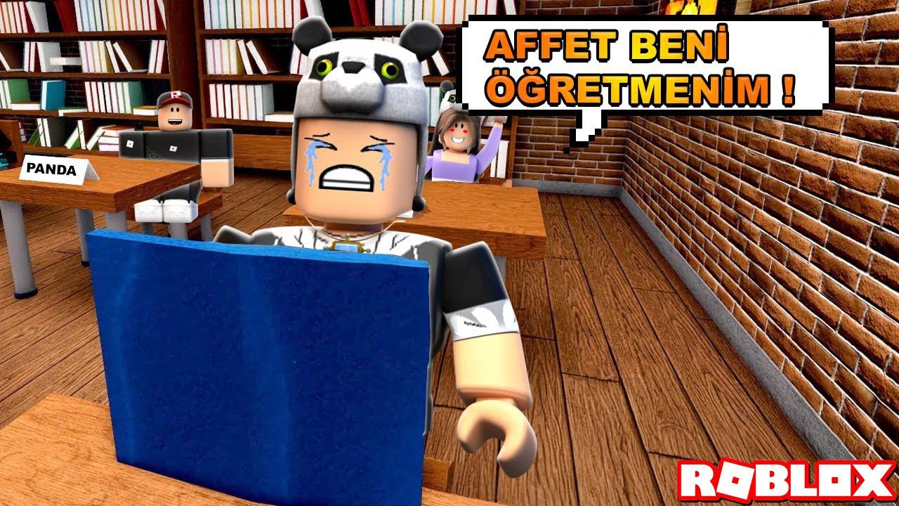 Sınıfta Yaramazlık Yaptım ve Öğretmen Kovdu! - ROBLOX