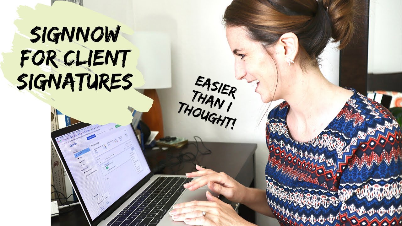 HIPAA Compliant Signatures for Teletherapy using SignNow | Tutorial