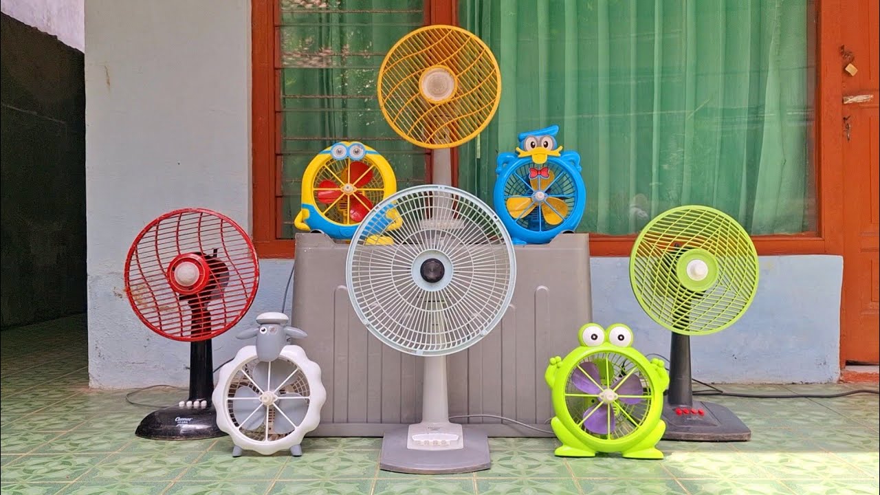 kipas angin racing vs boxfan karkter
