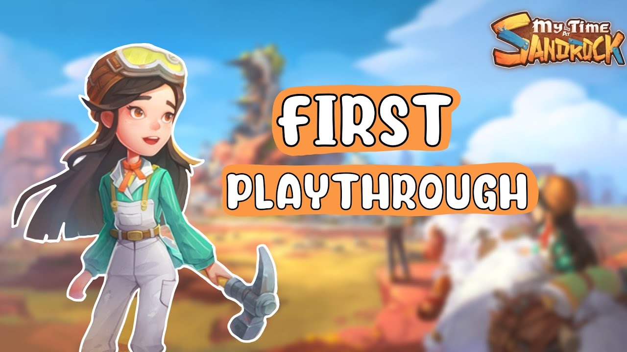 🔴 First Time Playing My Time at Sandrock! Cozy Gaming ✨