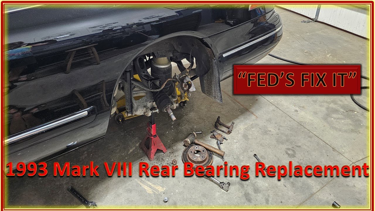 1993 Mark VIII Rear Wheel Bearing Removal